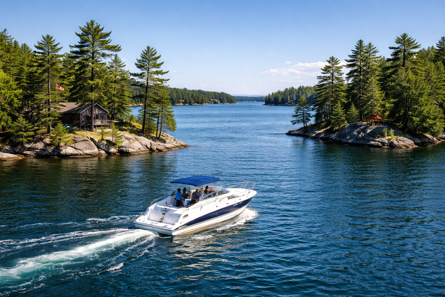 Hastings Village Ramp boat launch on trent severn in Ontario
