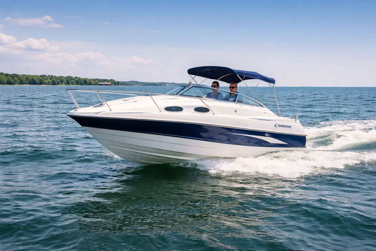 Long Point Provincial Park Launch boat launch on lake erie in Ontario